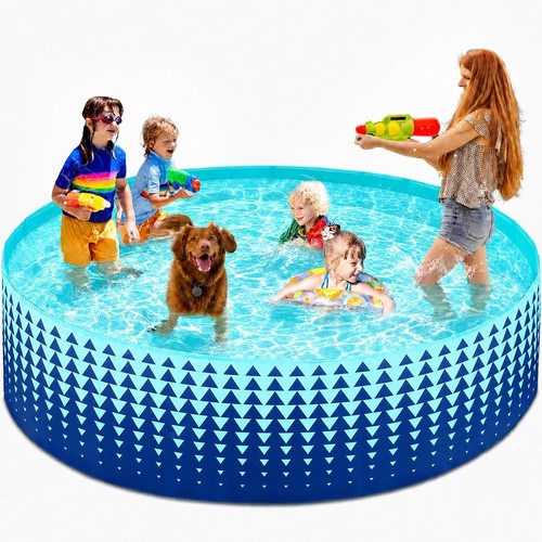 Foldable dog kiddie - dog, pool