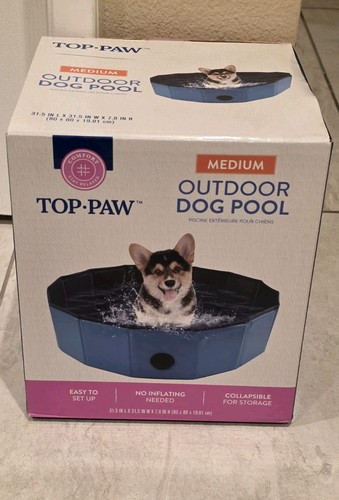 New outdoor dog pool for - new!,