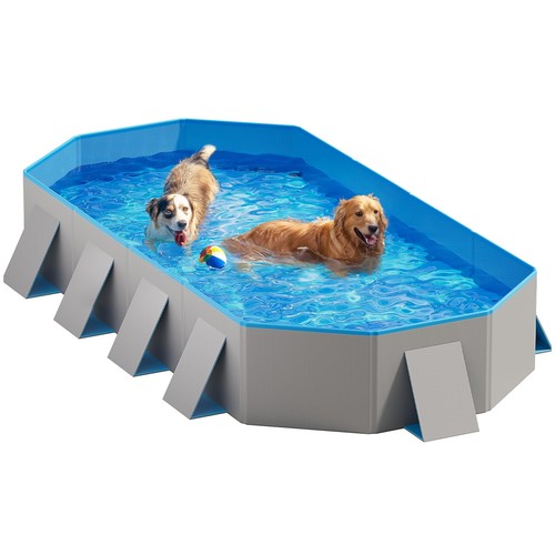 Foldable dog pool sturdy - foldable,