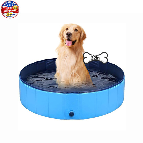 Dog pool foldable pet - dog,
