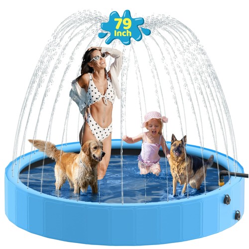 Foldable dog pool - foldable, pool,