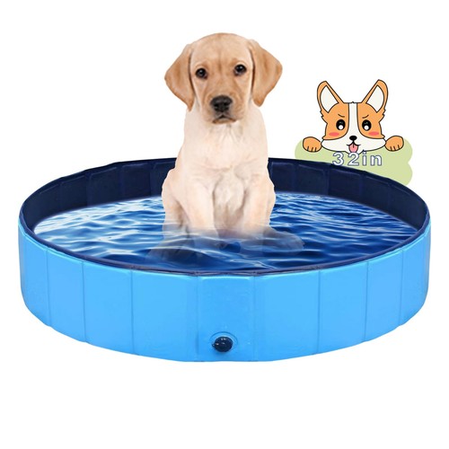 Dog pool foldable pet - pool,
