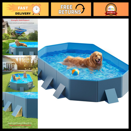 Large dog pool foldable hard - pool,