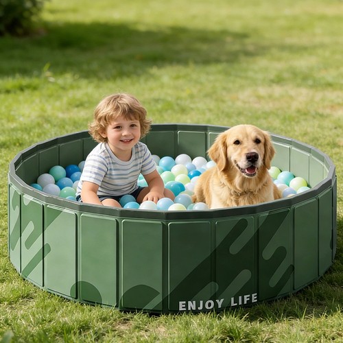 Large foldable pet swimming - large,