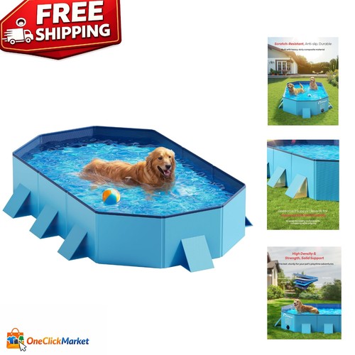 Large dog pool with - 71”,