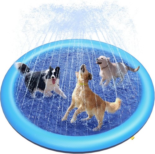 Dog splash pad 67in - dog,