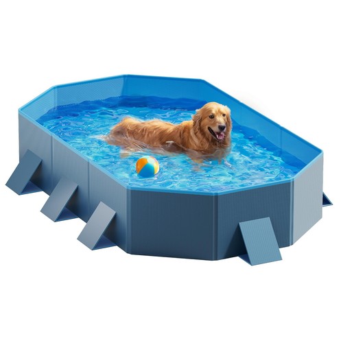 Large dog pool foldable hard - large,