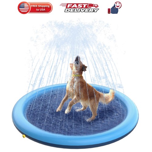 Dog pool anti slip splash - pool,, anti-slip