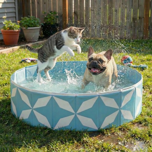Dog pool heavy duty non - dog, non-slip