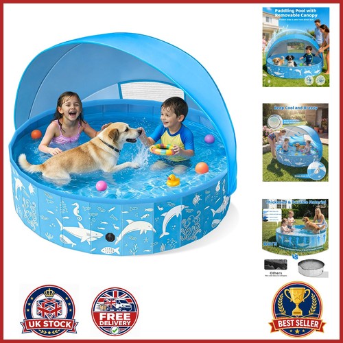 Large round dog pool - round,