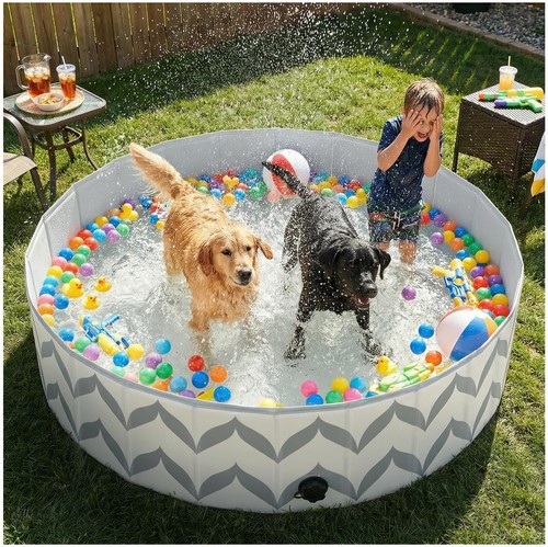 Dog pool large - pool, foldable