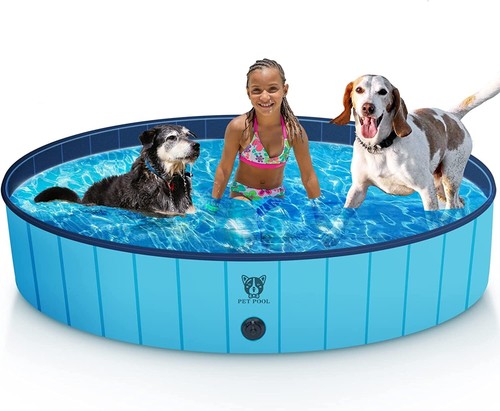 Foldable dog pool for - foldable,