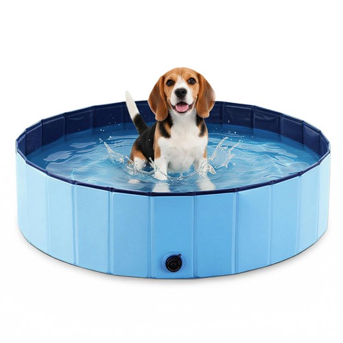 Foldable dog pool for small - dog,